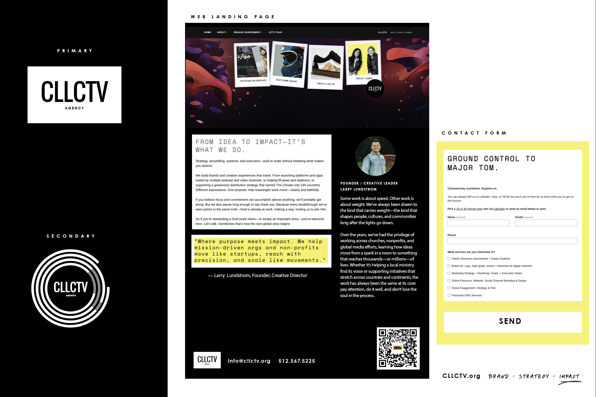 Launch Package: Logo, Landing Page, Brand Starter Kit