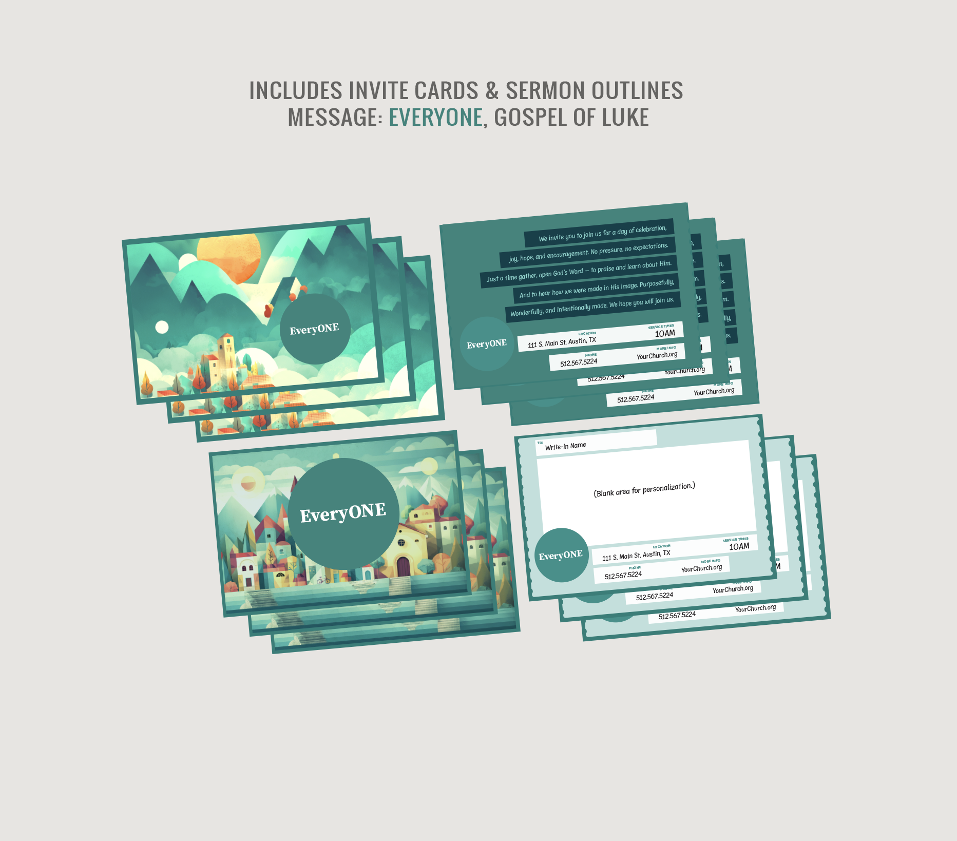 Momentum Build Invite Series Pack