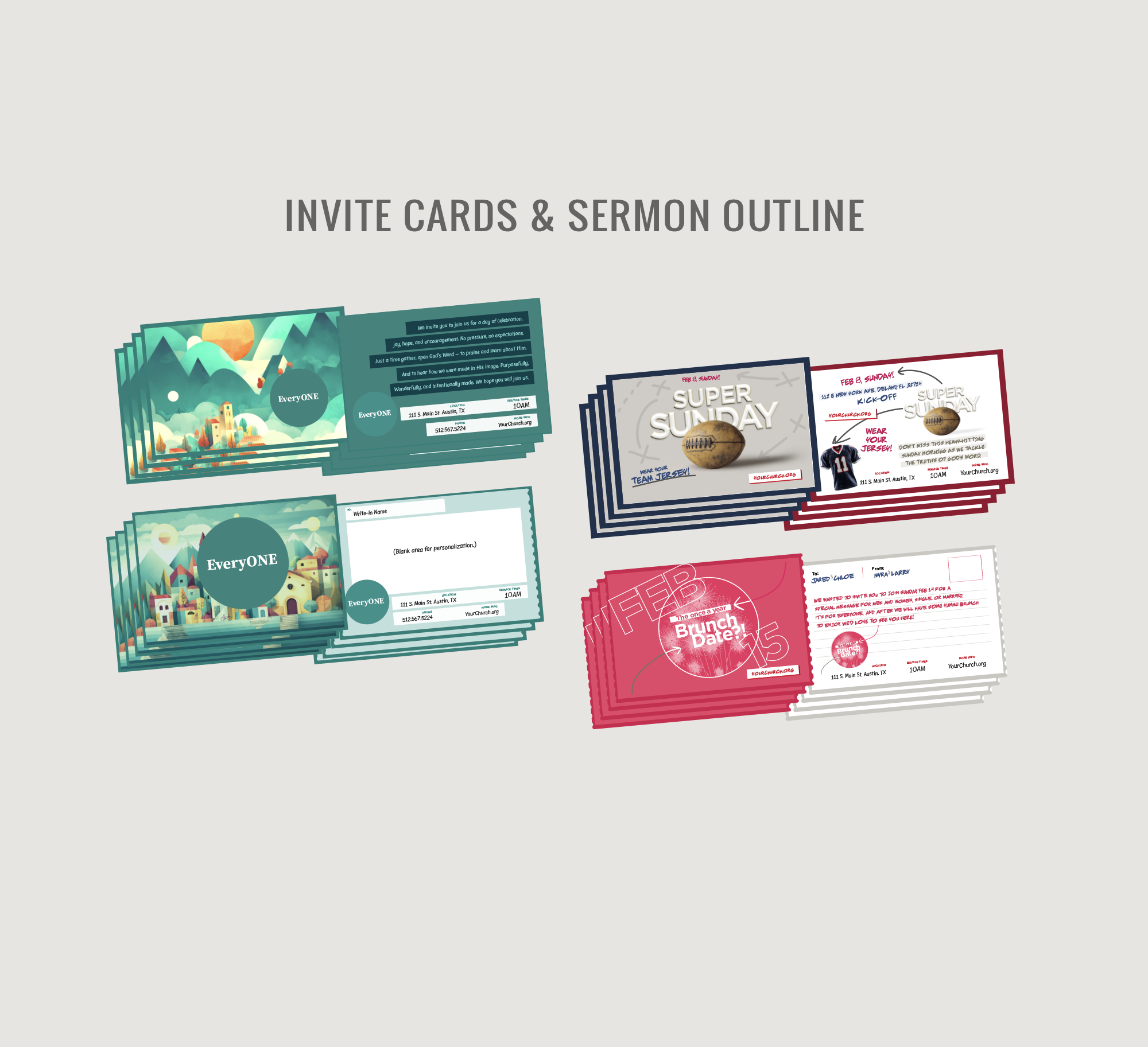 Momentum Build Invite Series Pack